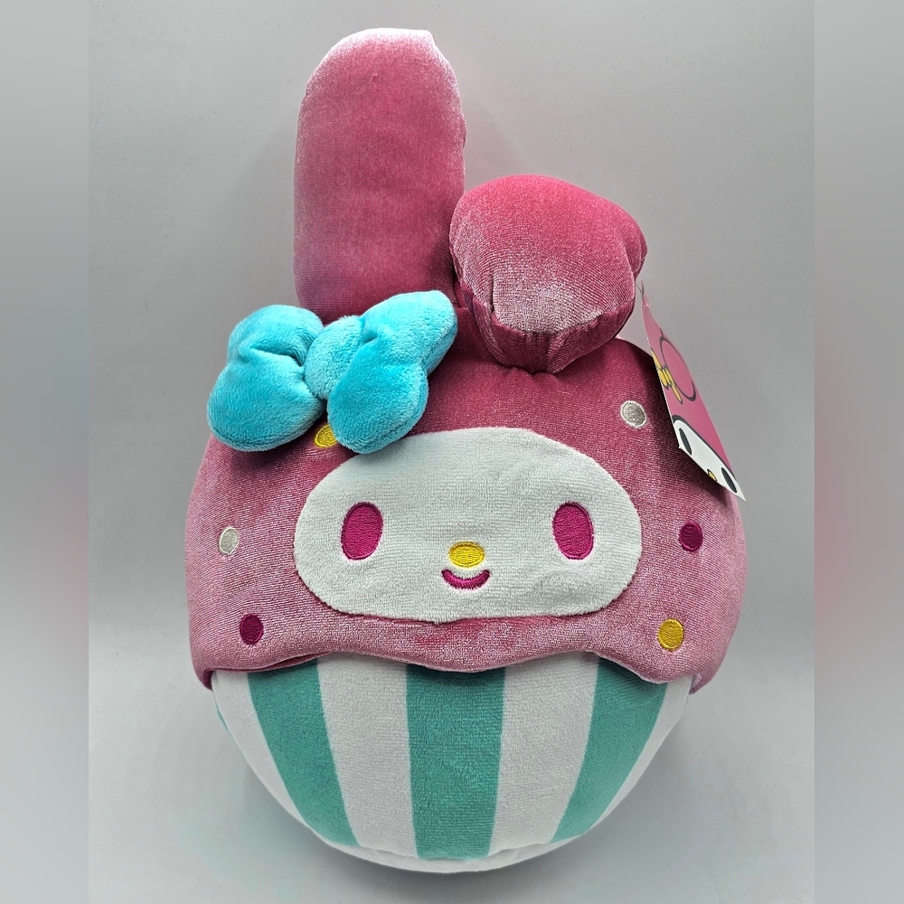 Sanrio My Melody Cupcake Plush Approx 8.5" NWT